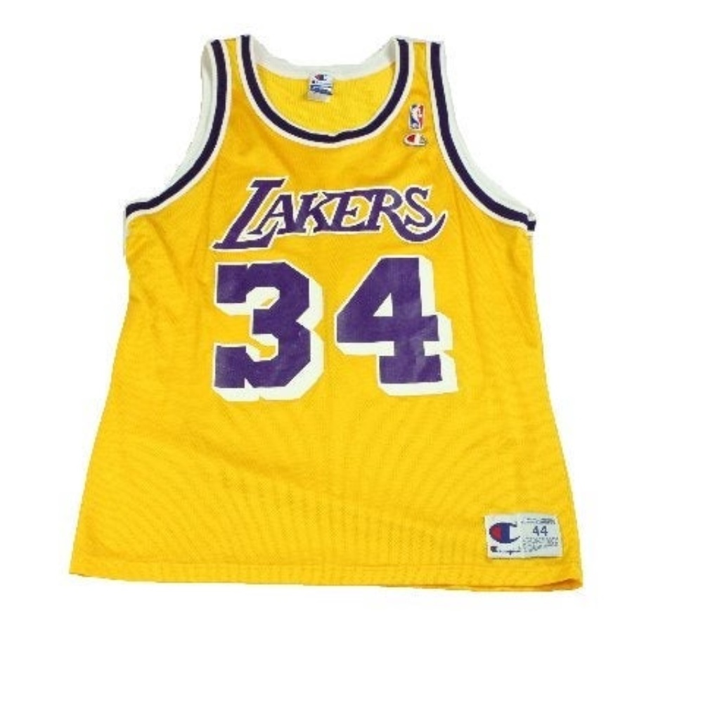 Gentlemens' Lakers NBA # 34 SIZE 44 L O'Neal